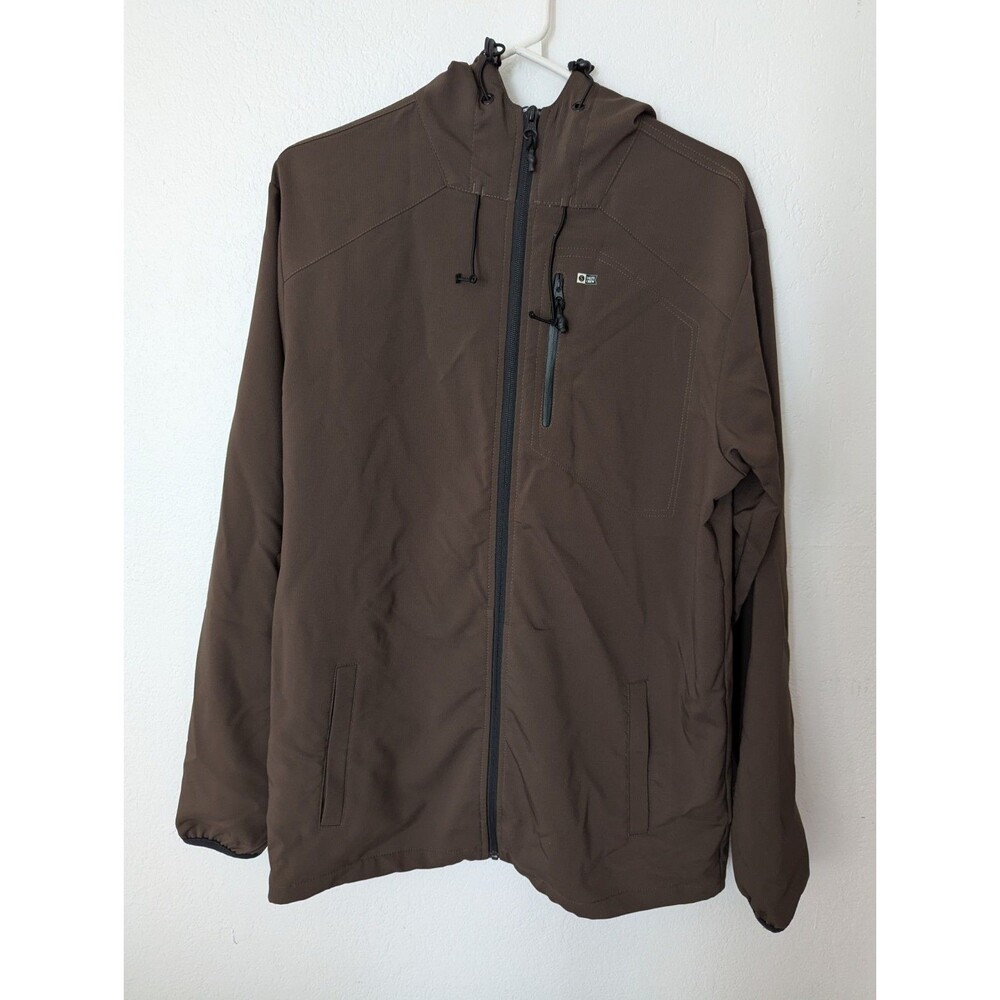Salty Crew Men's Alpha Winderson Packable Windbreaker Jacket Size Large Pre Owne
